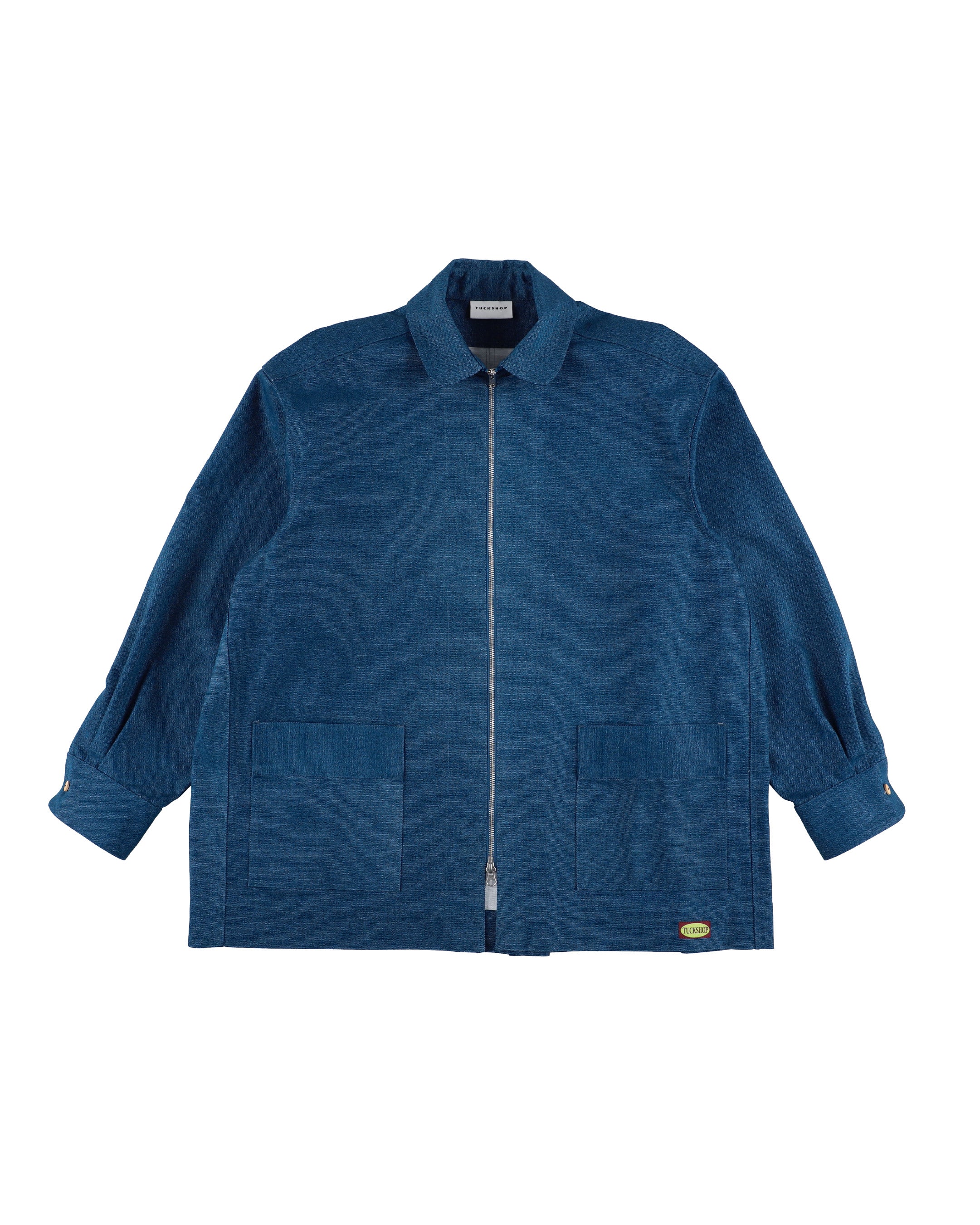 DENIM ZIP-UP SHIRT – TUCKSHOP