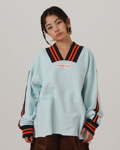 V-NECK SWEATSHIRT