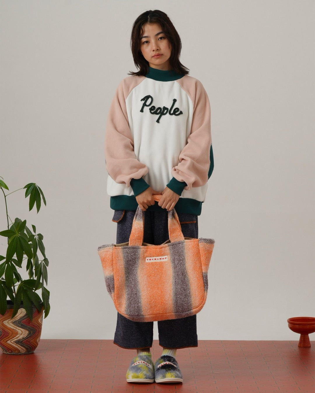 TIE DYE SHOULDER TOTE