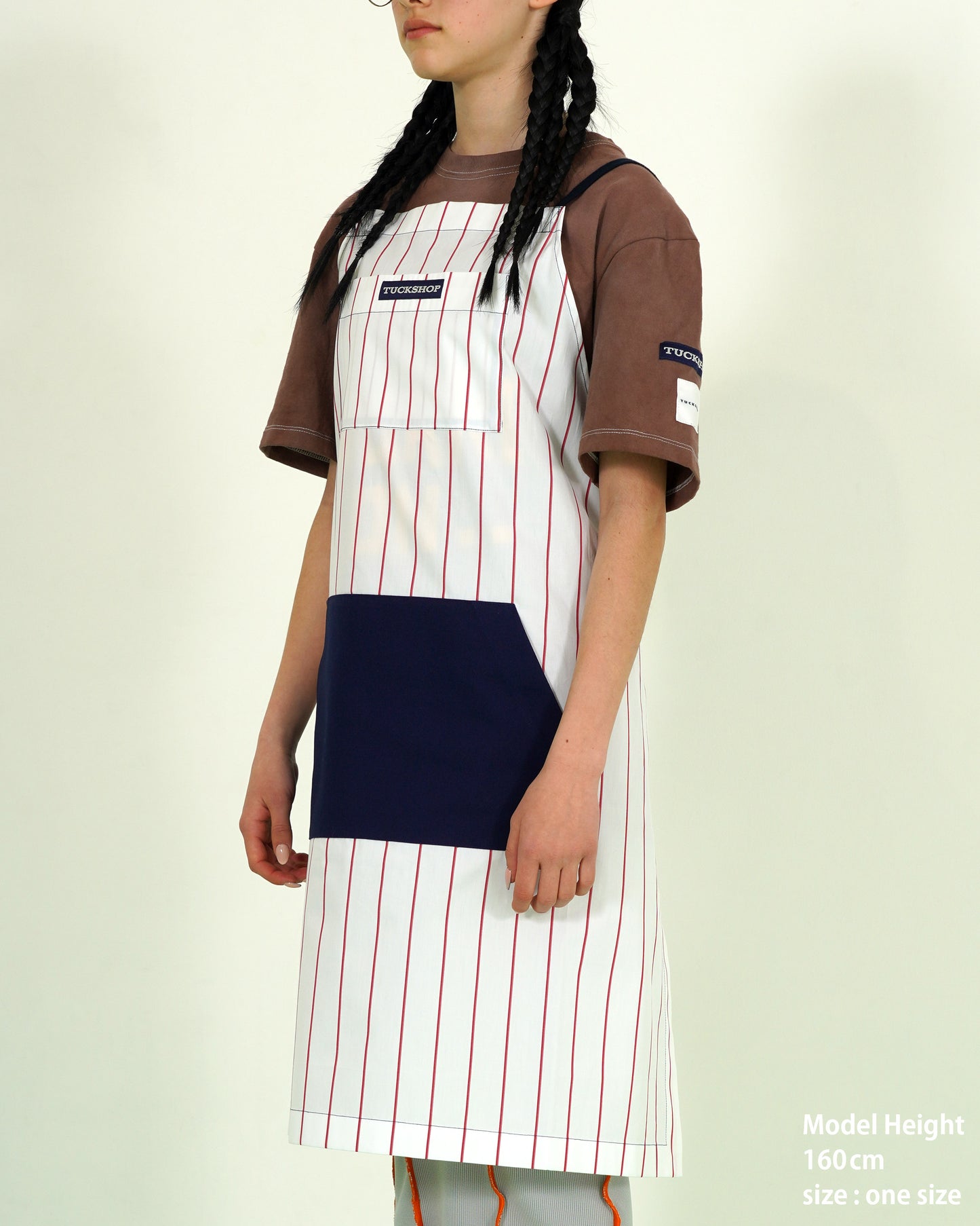 STRIPE APRON
