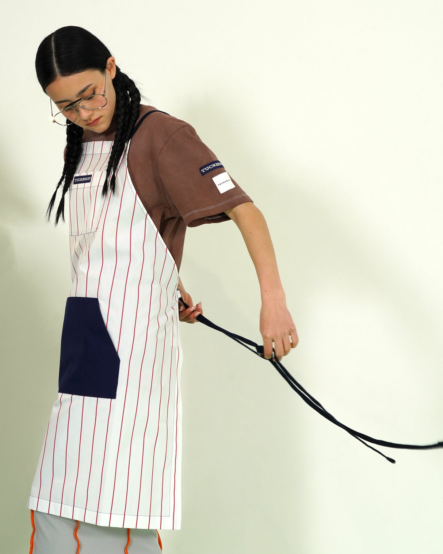 STRIPE APRON