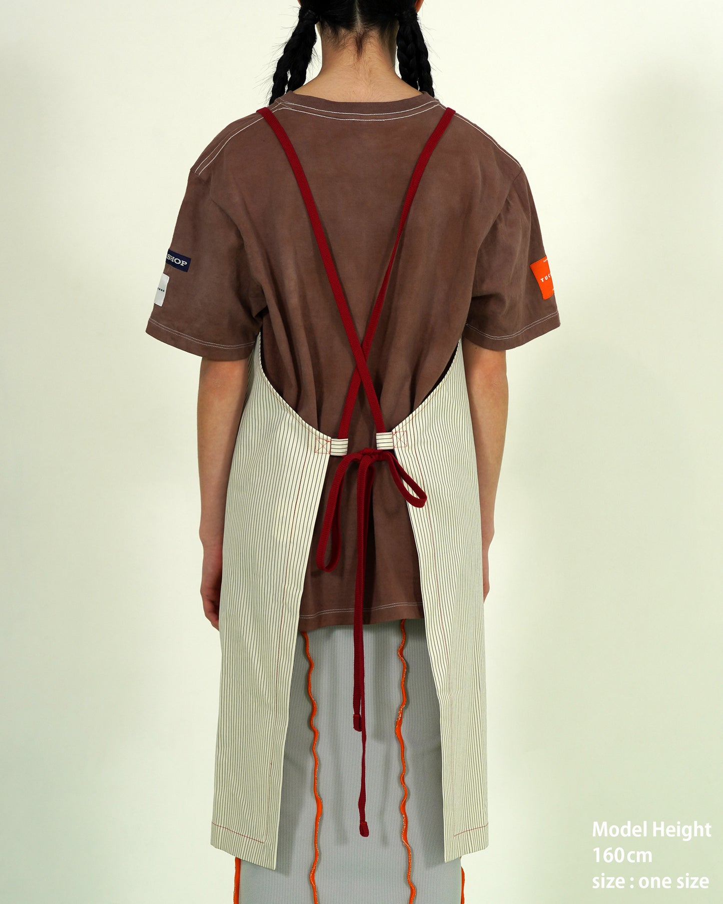 STRIPE APRON