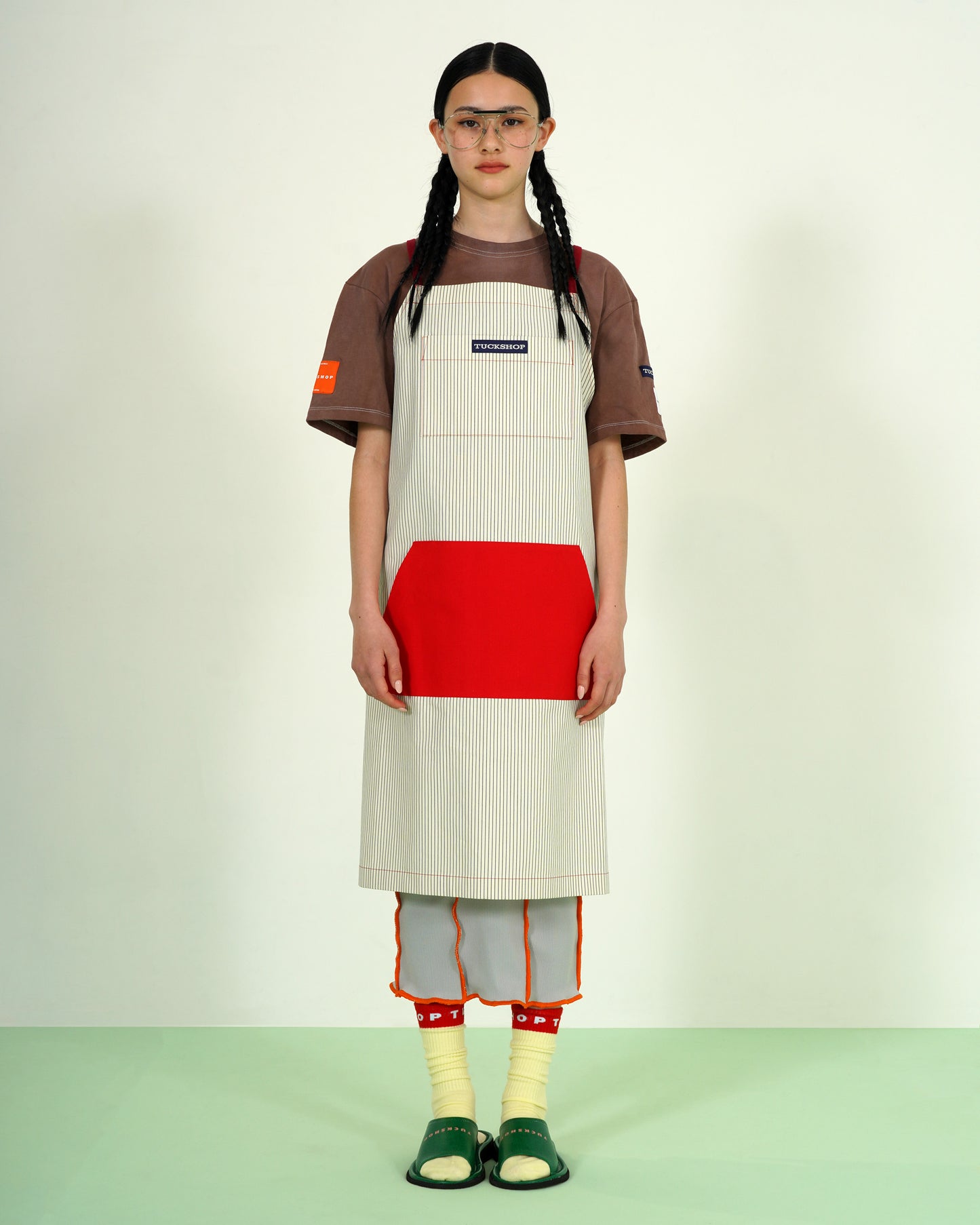 STRIPE APRON
