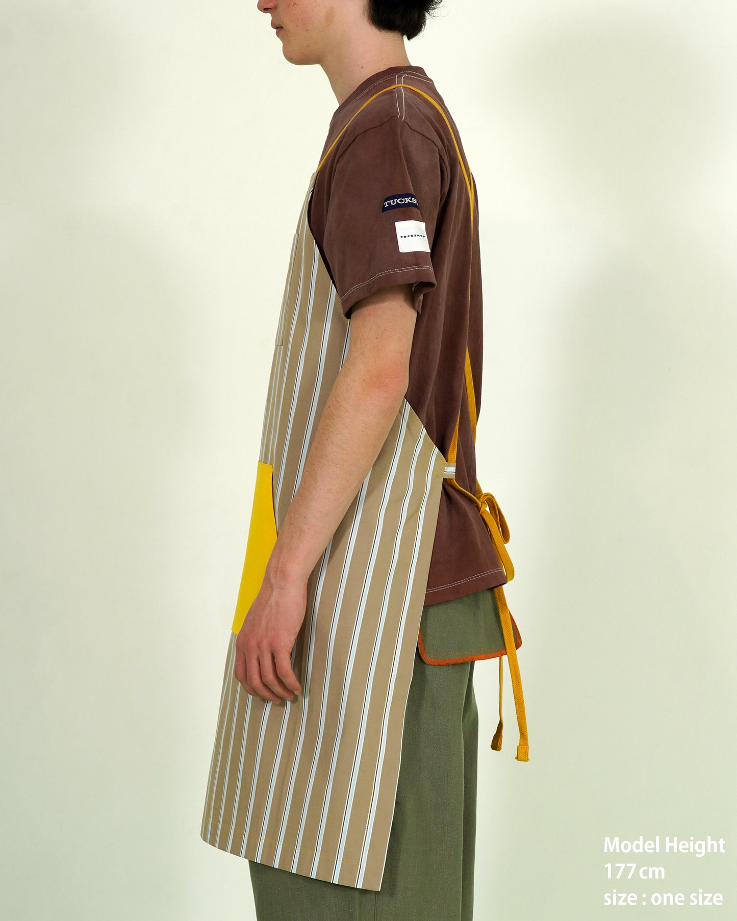 STRIPE APRON