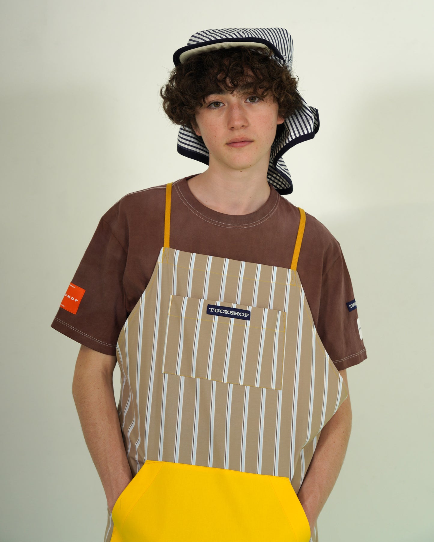 STRIPE APRON
