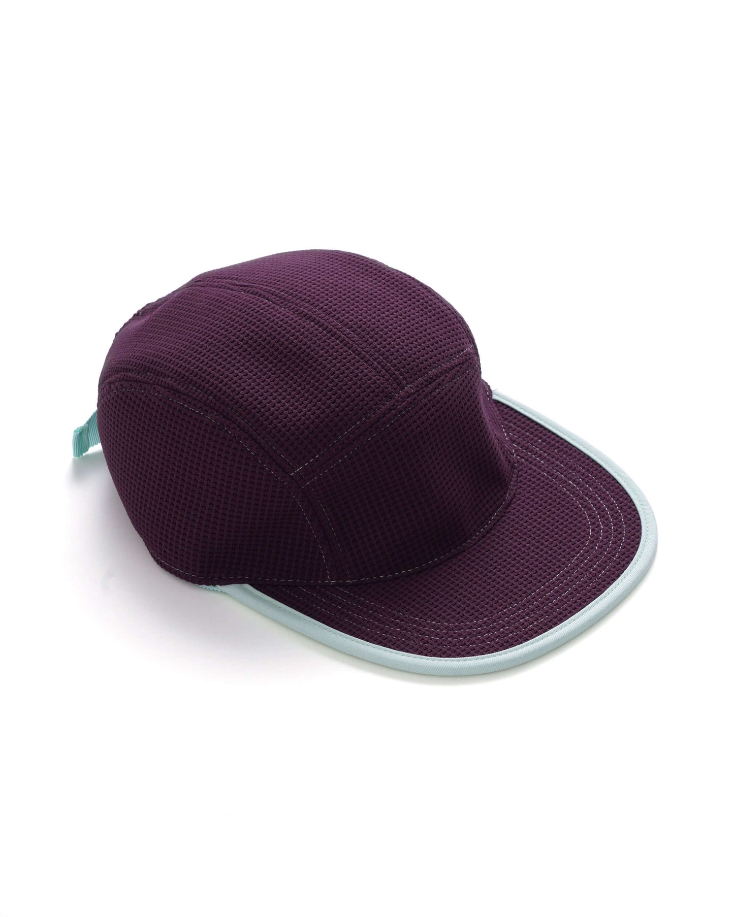 WAFFLE CAP / yellow & navy