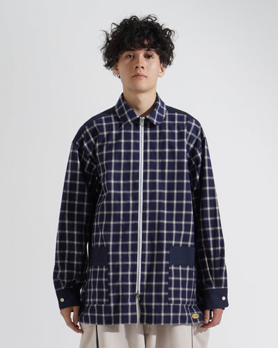 PANEL ZIP - UP SHIRT - TUCKSHOP