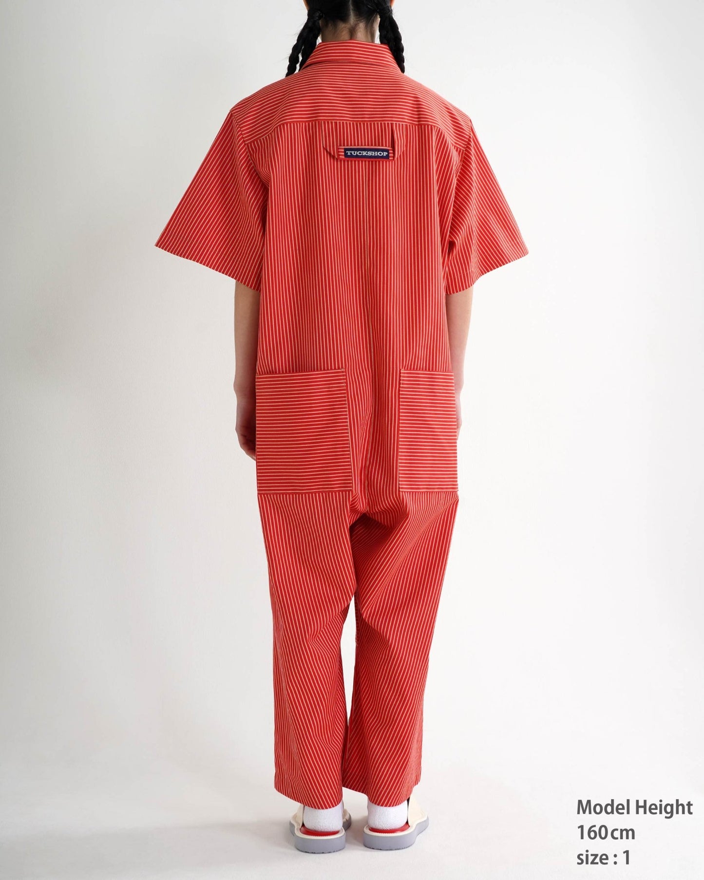 PANELED JUMPSUIT - TUCKSHOP
