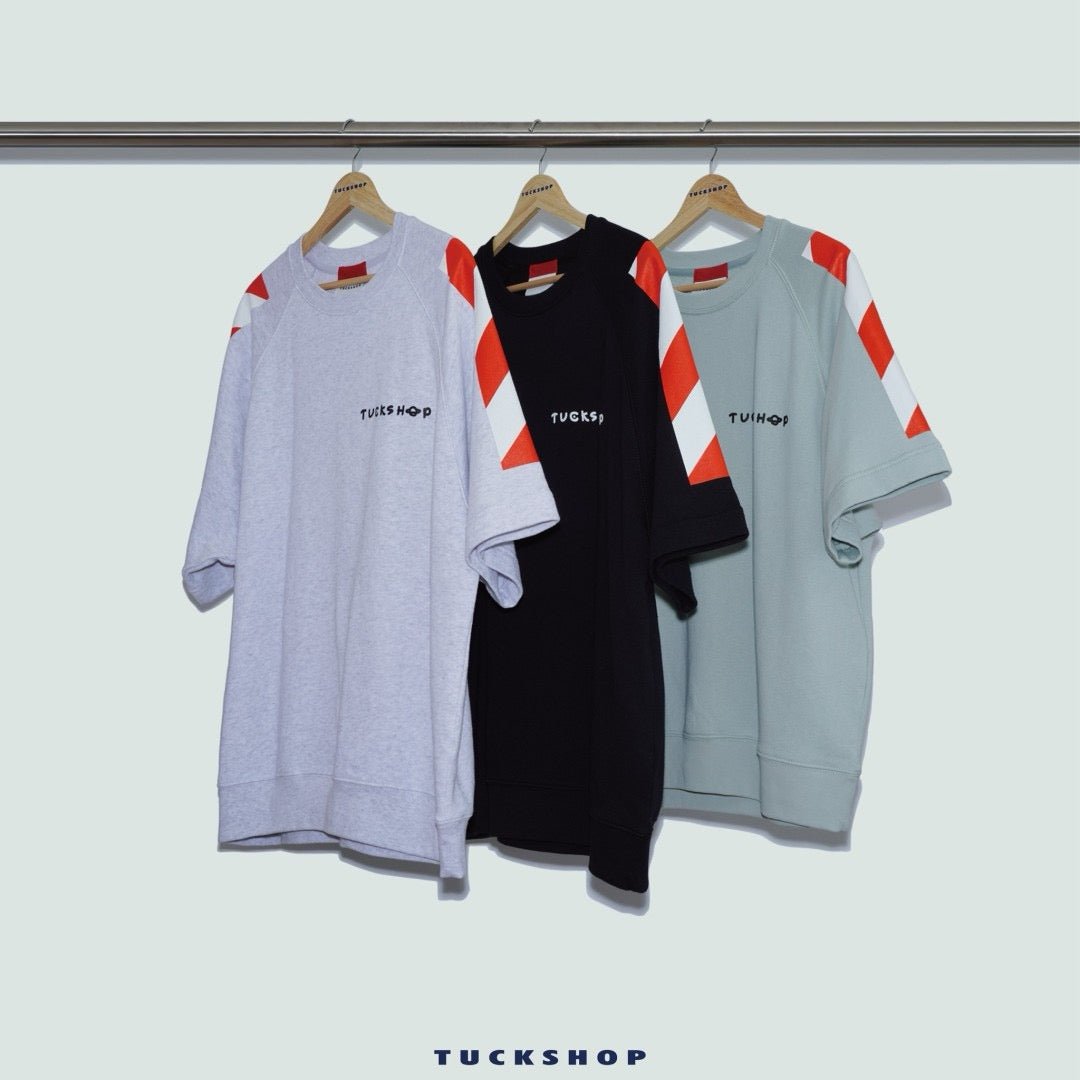 SWEAT SHORT SLEEVE T - SHIRT - TUCKSHOP