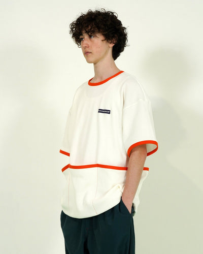 WAFFLE PIPING T - SHIRT - TUCKSHOP