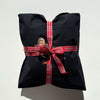 GIFT WRAPPING HOLIDAY DUCK WRAP TOTE black