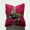 GIFT WRAPPING HOLIDAY DUCK WRAP TOTE burgundy