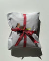 GIFT WRAPPING HOLIDAY DUCK WRAP TOTE light gray