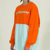 BI-COLOR SWEATSHIRT