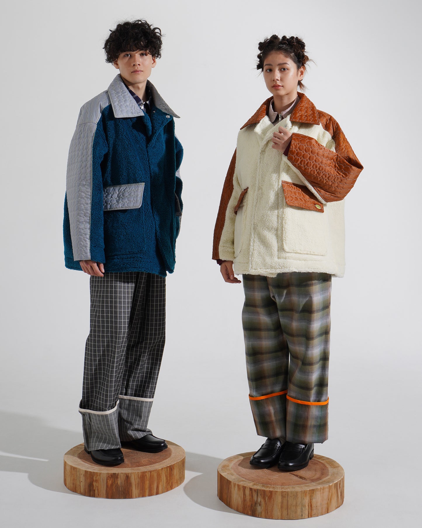 BOA & QUILTED JACKET