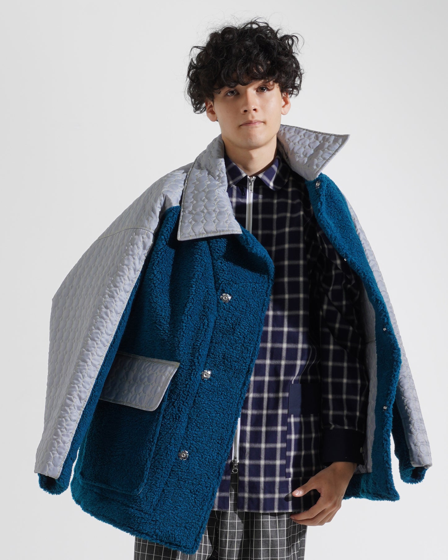 BOA & QUILTED JACKET