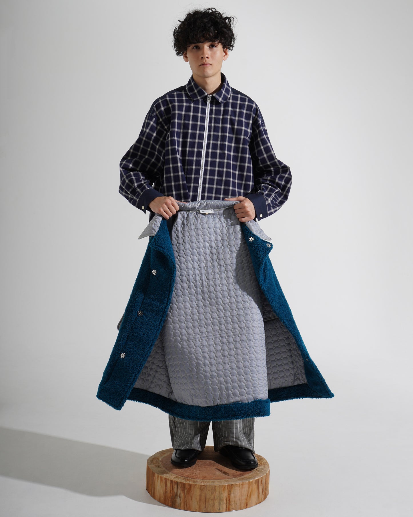 BOA & QUILTED JACKET