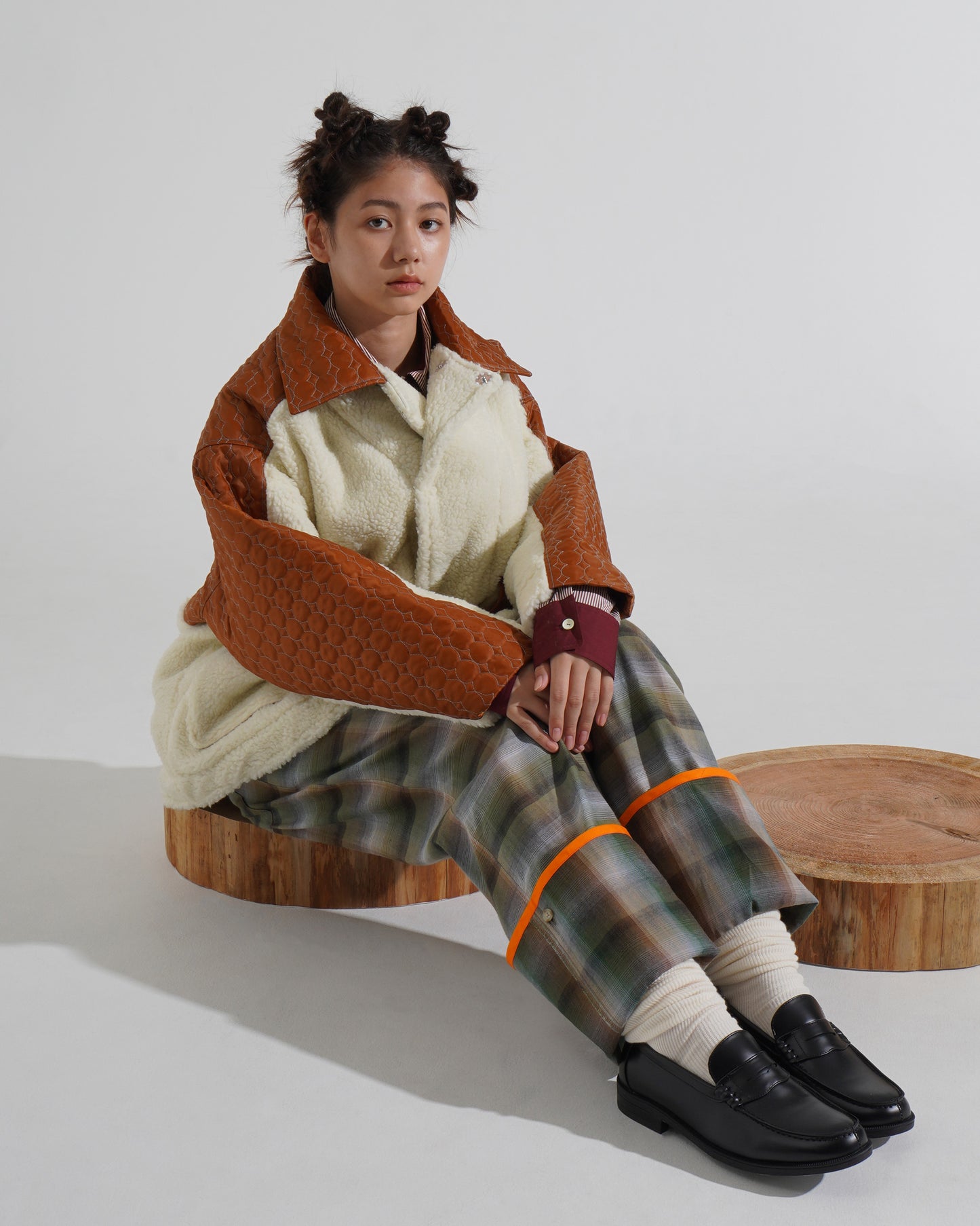 BOA & QUILTED JACKET