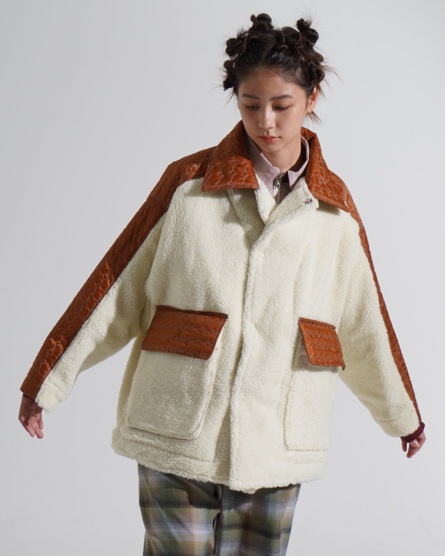 BOA & QUILTED JACKET