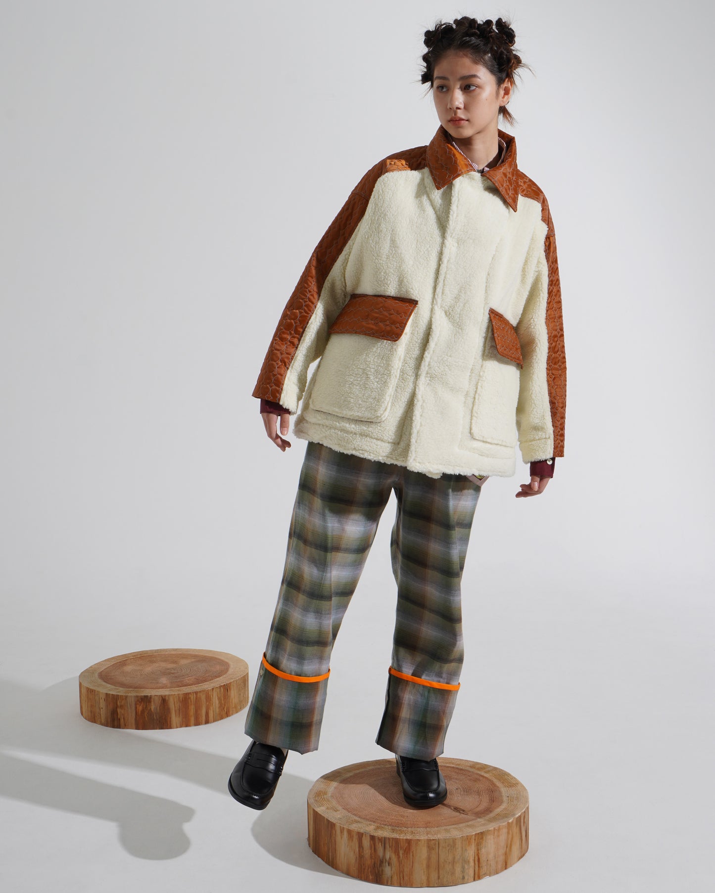 BOA & QUILTED JACKET