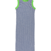 CHECK LONG DRESS