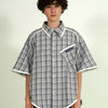 CHECK PIPING SHIRT