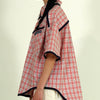 CHECK PIPING SHIRT