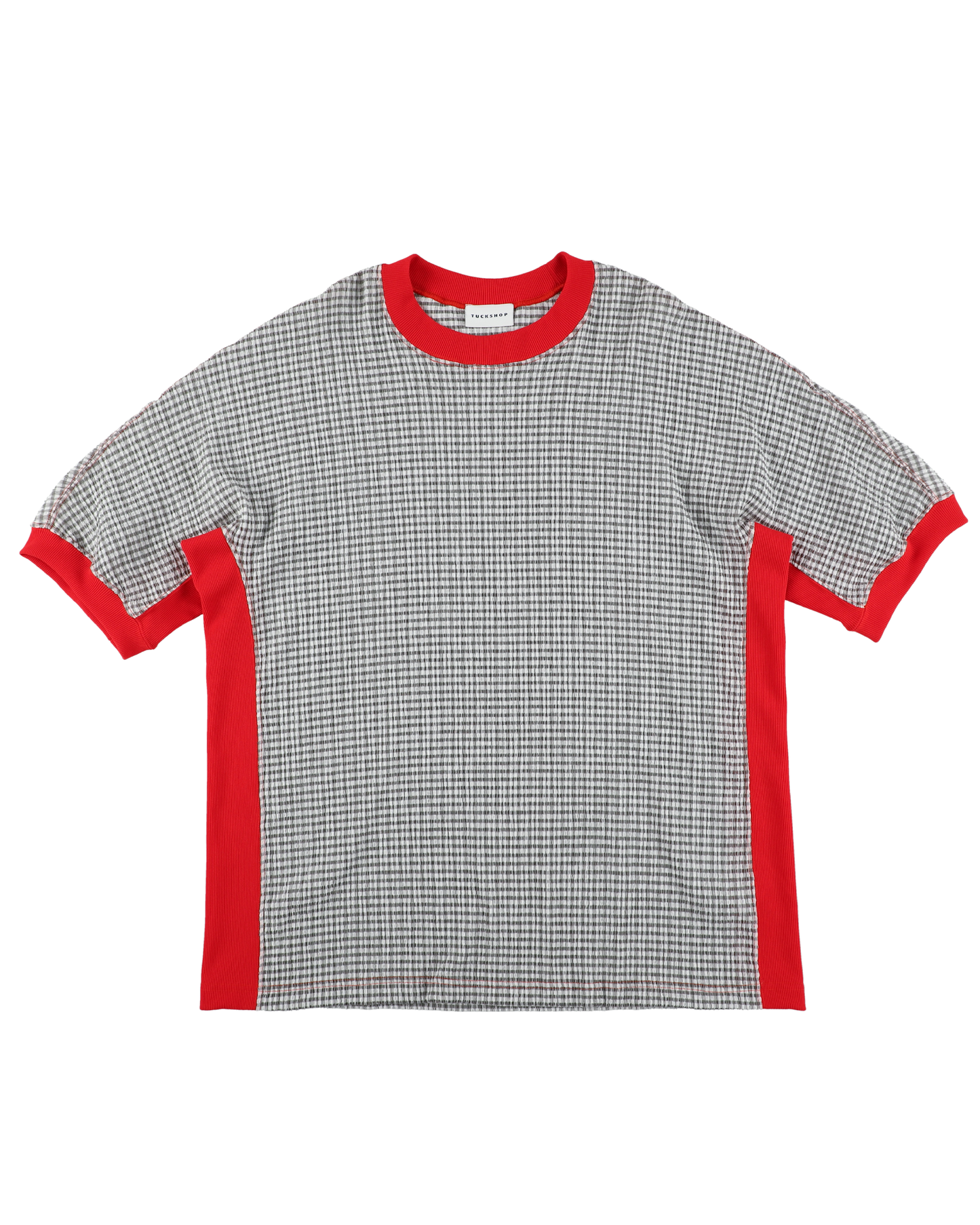 CHECK SHORT SLEEVE T-SHIRT