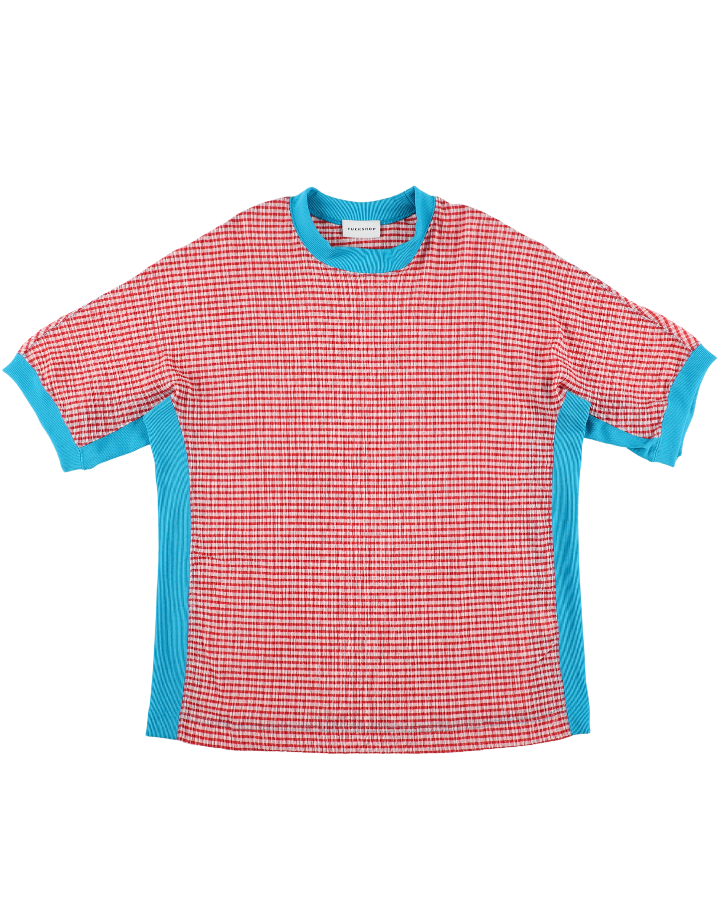 CHECK SHORT SLEEVE T-SHIRT