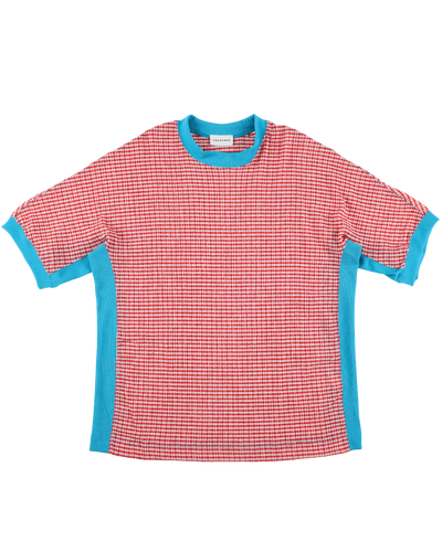 CHECK SHORT SLEEVE T-SHIRT