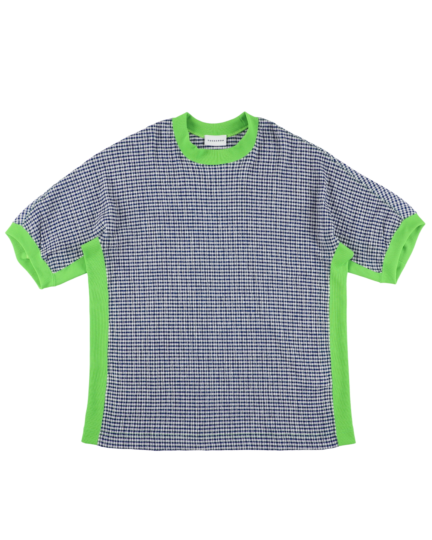 CHECK SHORT SLEEVE T-SHIRT
