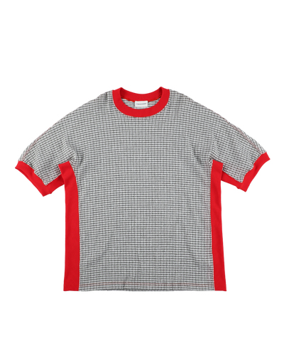 CHECK SHORT SLEEVE T-SHIRT
