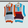 COLLARED KNIT VEST