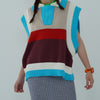 COLLARED KNIT VEST