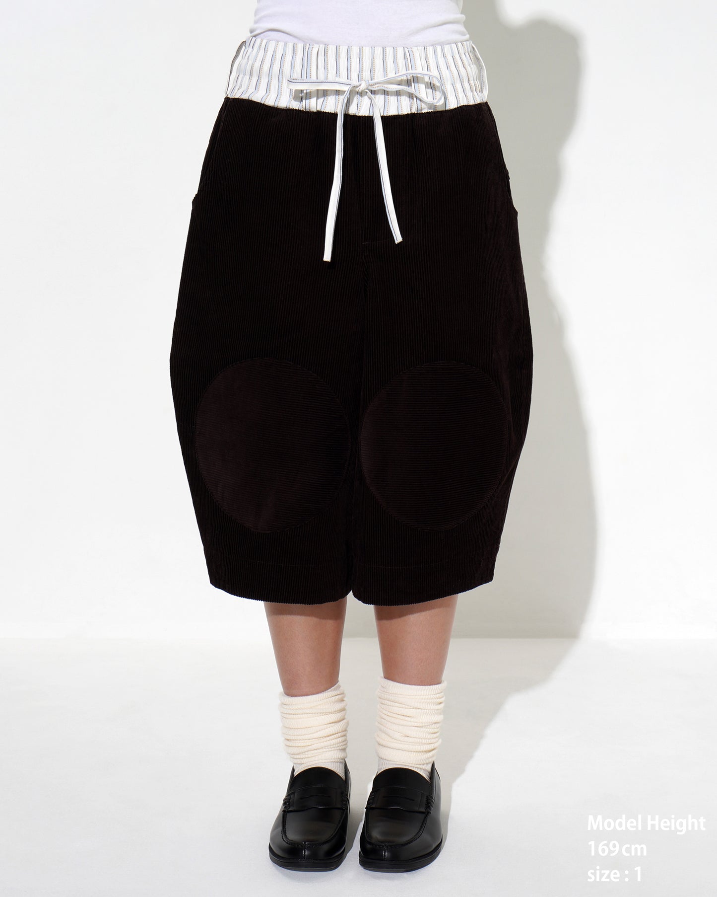 CORDUROY BERMUDA SHORTS