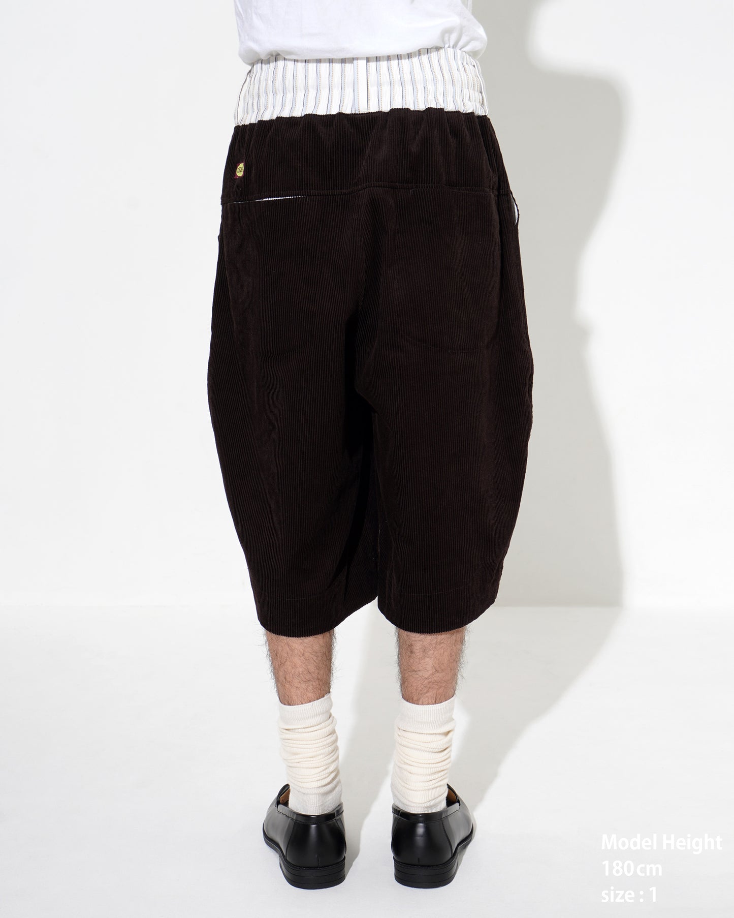 CORDUROY BERMUDA SHORTS