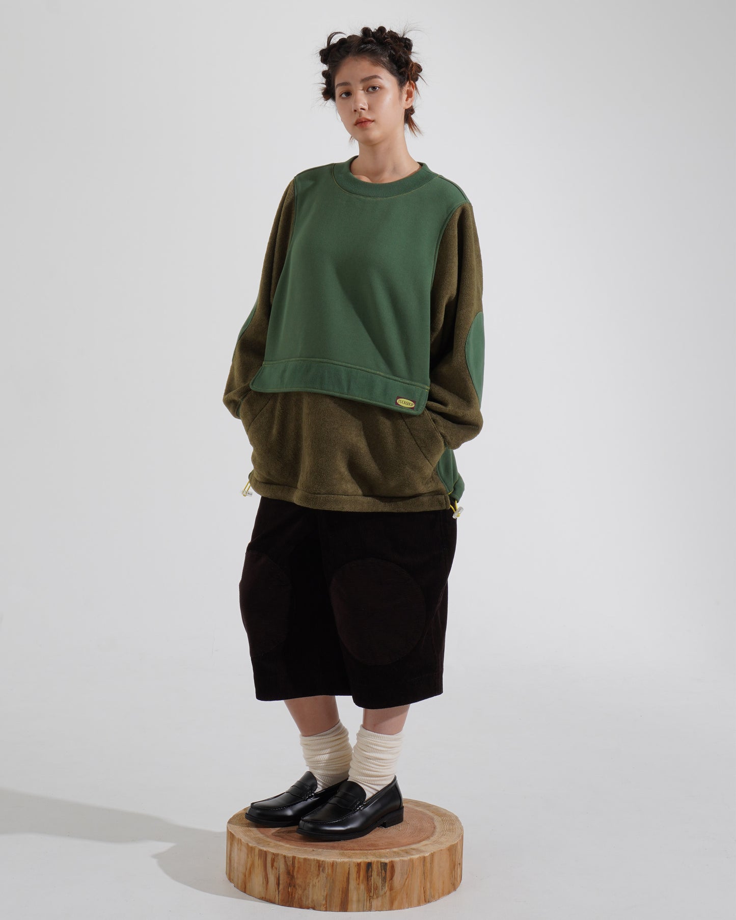 CORDUROY BERMUDA SHORTS