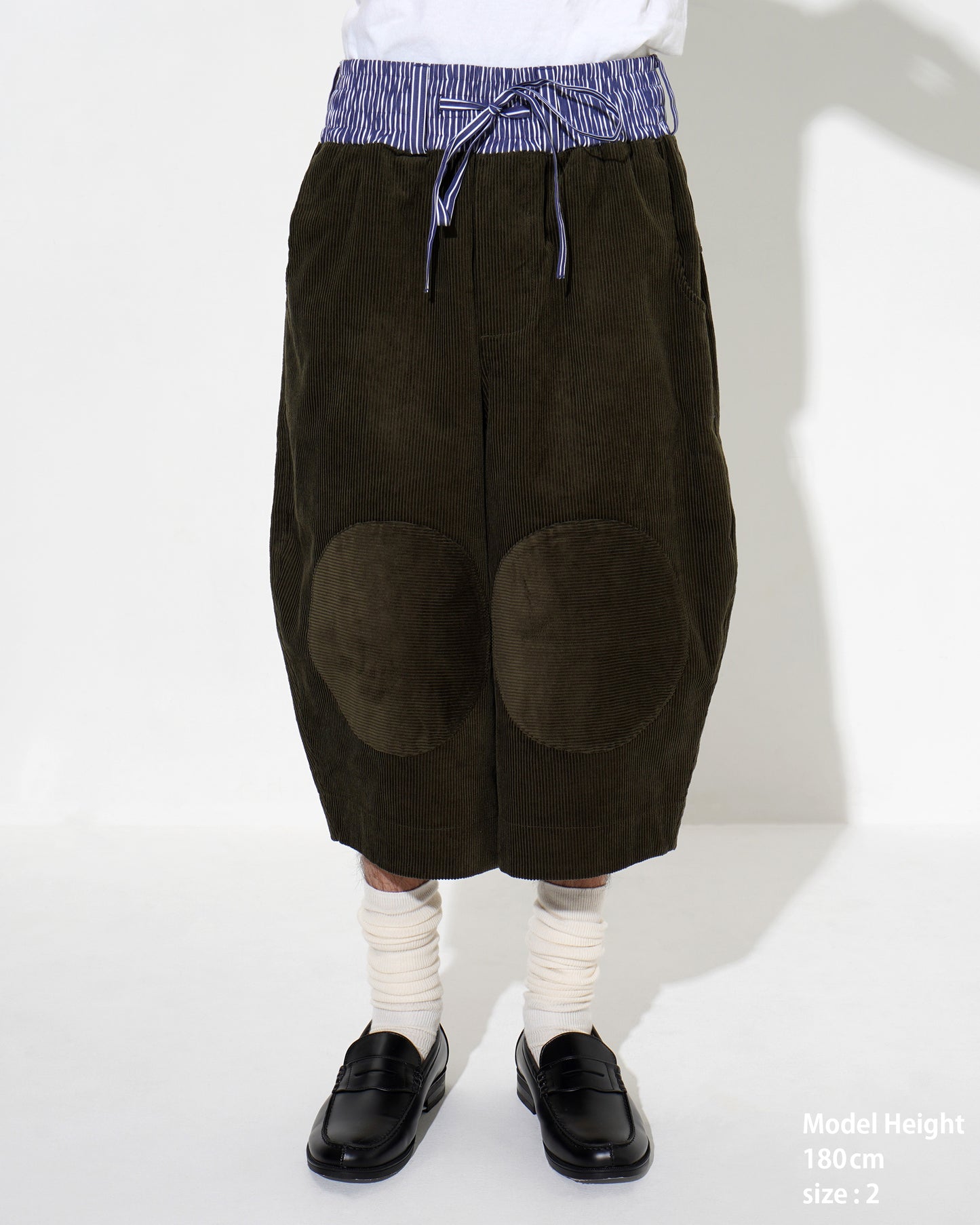 CORDUROY BERMUDA SHORTS