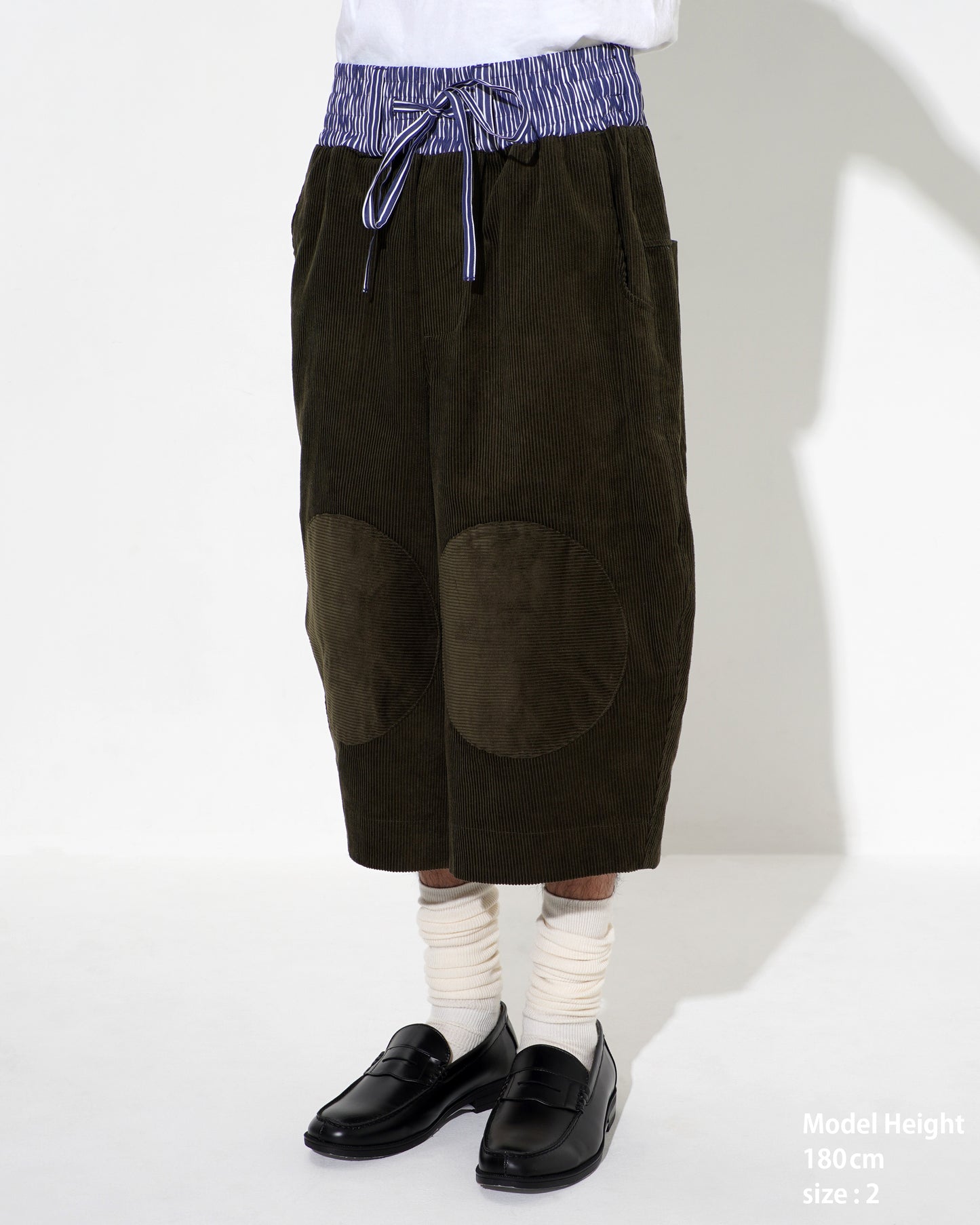 CORDUROY BERMUDA SHORTS