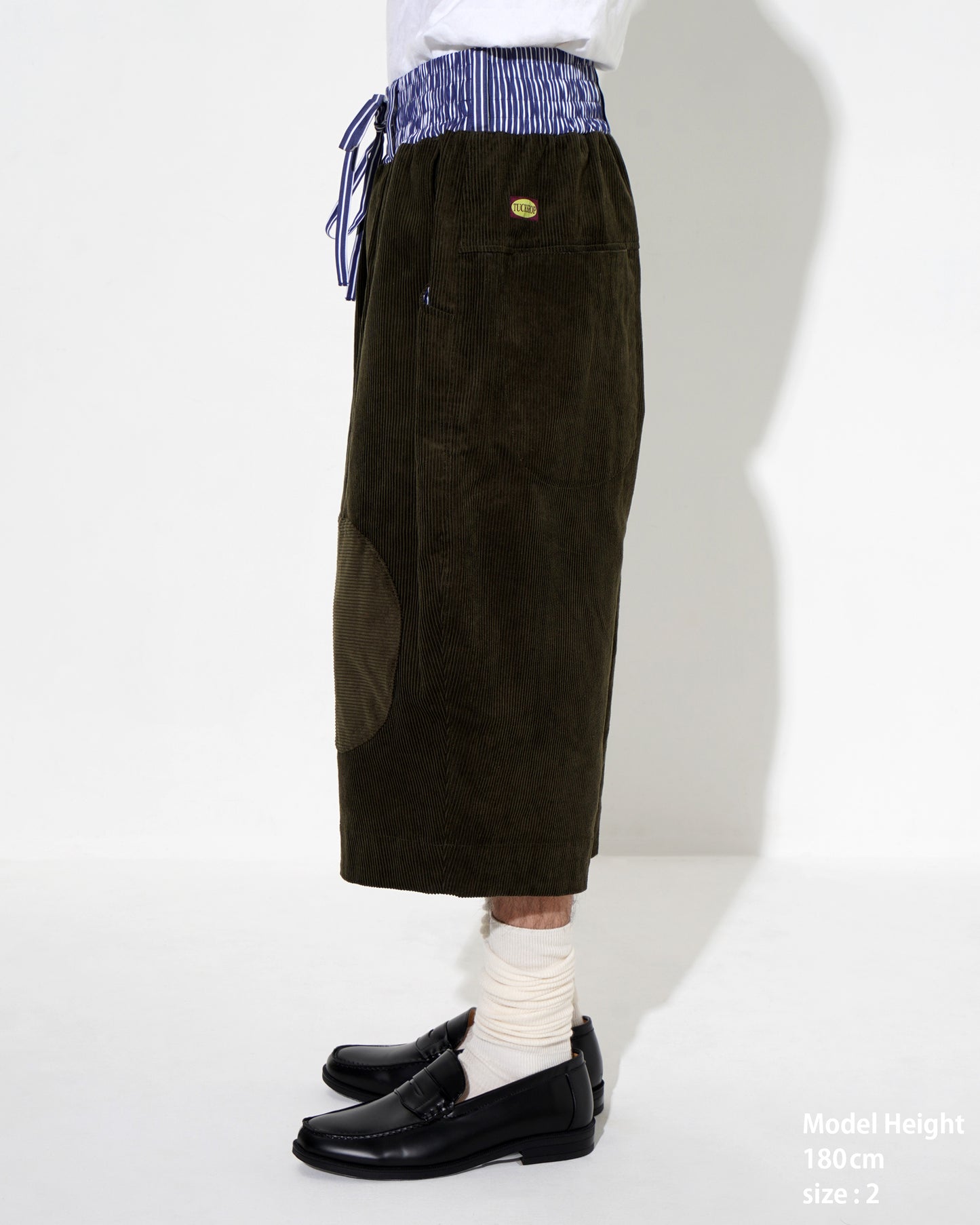 CORDUROY BERMUDA SHORTS