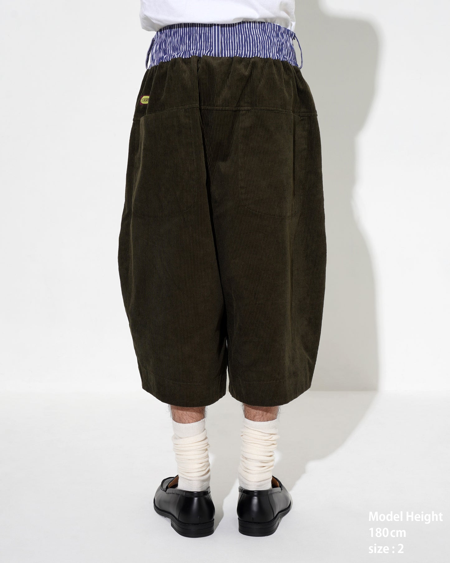 CORDUROY BERMUDA SHORTS