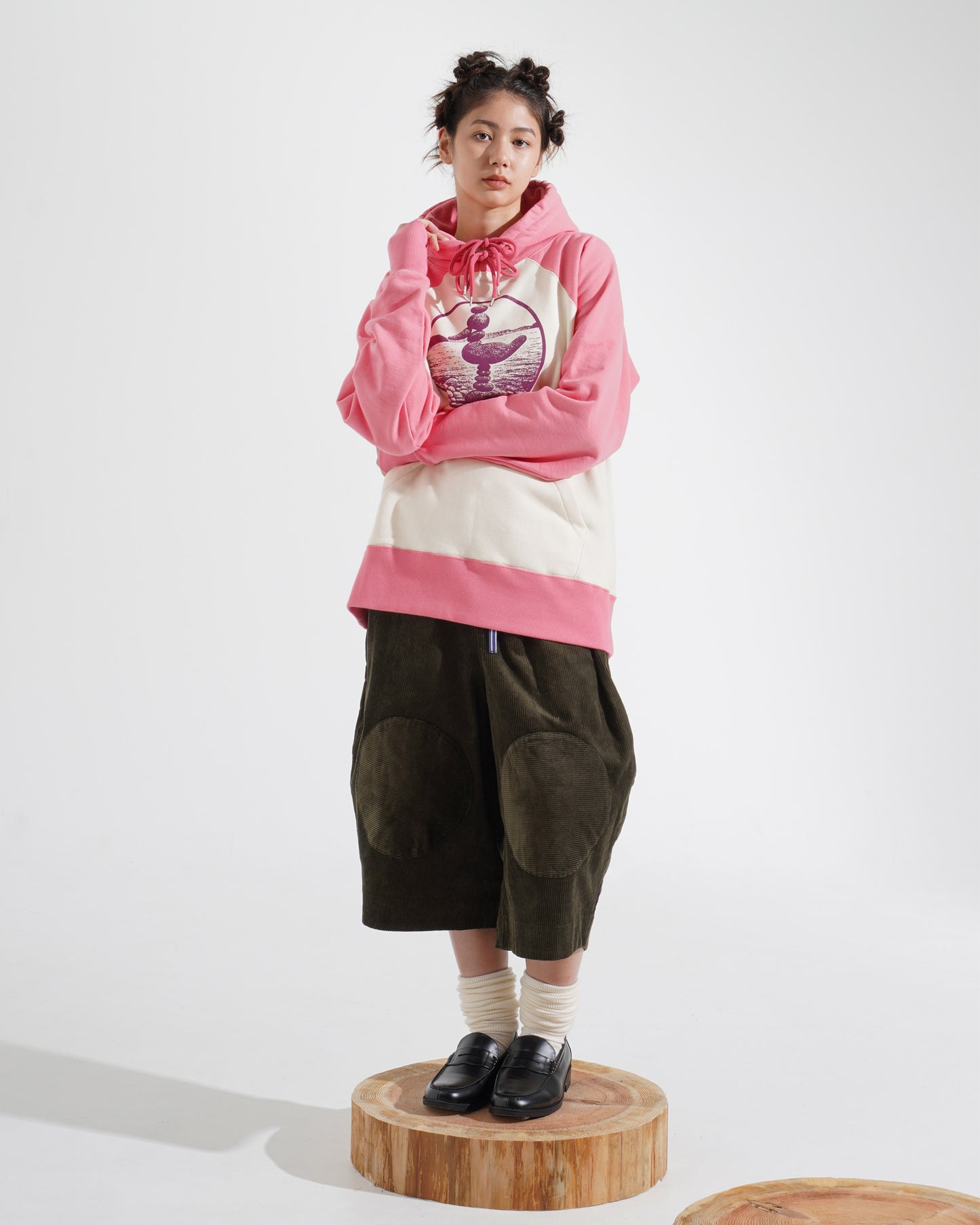 CORDUROY BERMUDA SHORTS