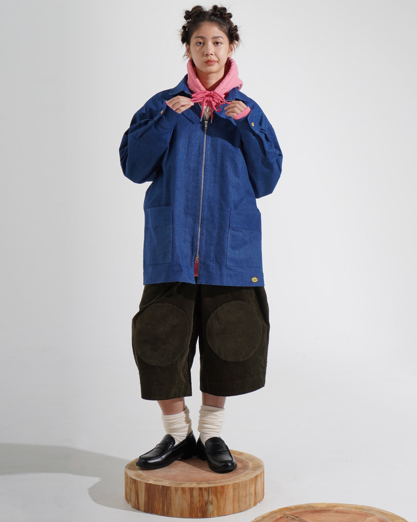 CORDUROY BERMUDA SHORTS