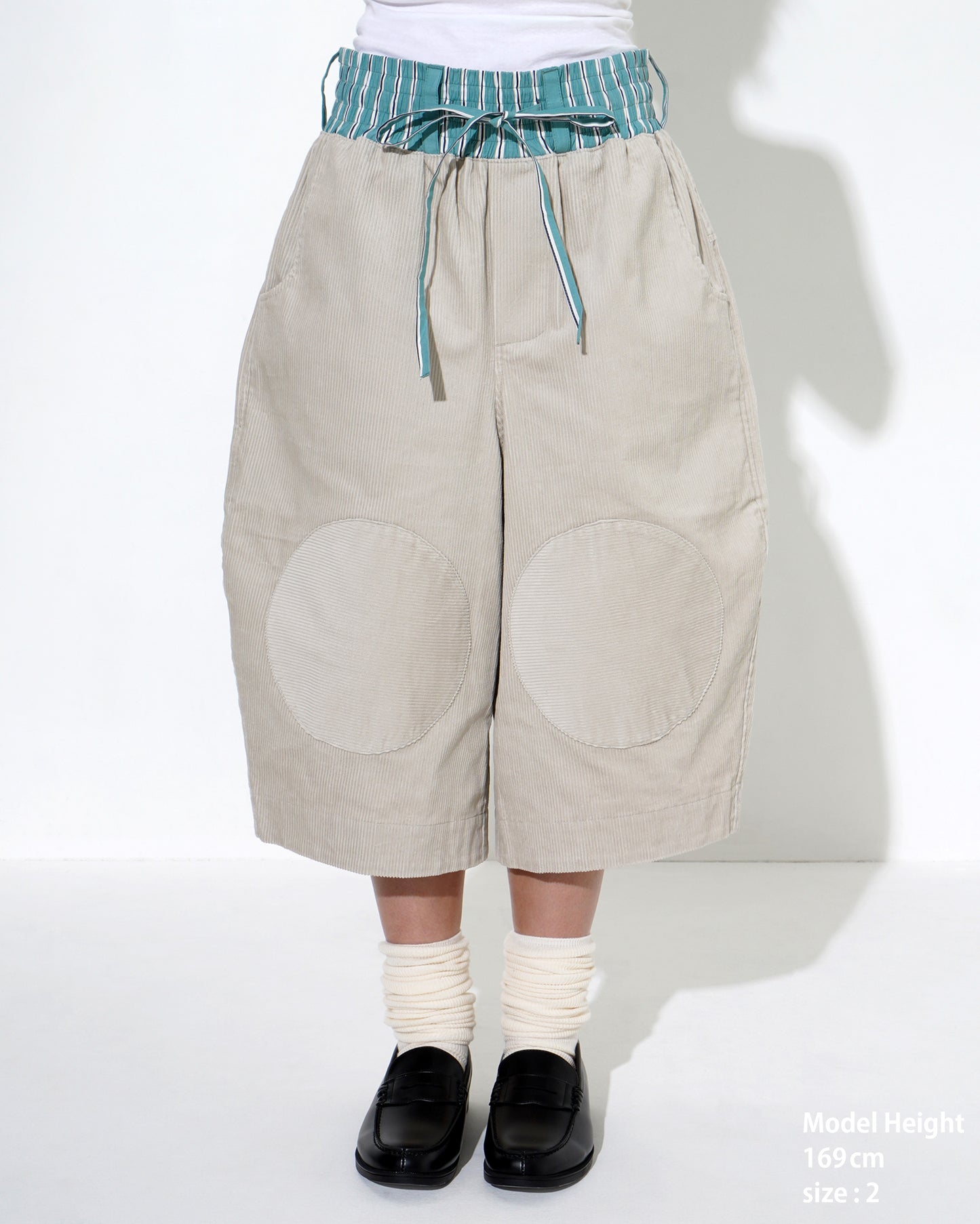 CORDUROY BERMUDA SHORTS
