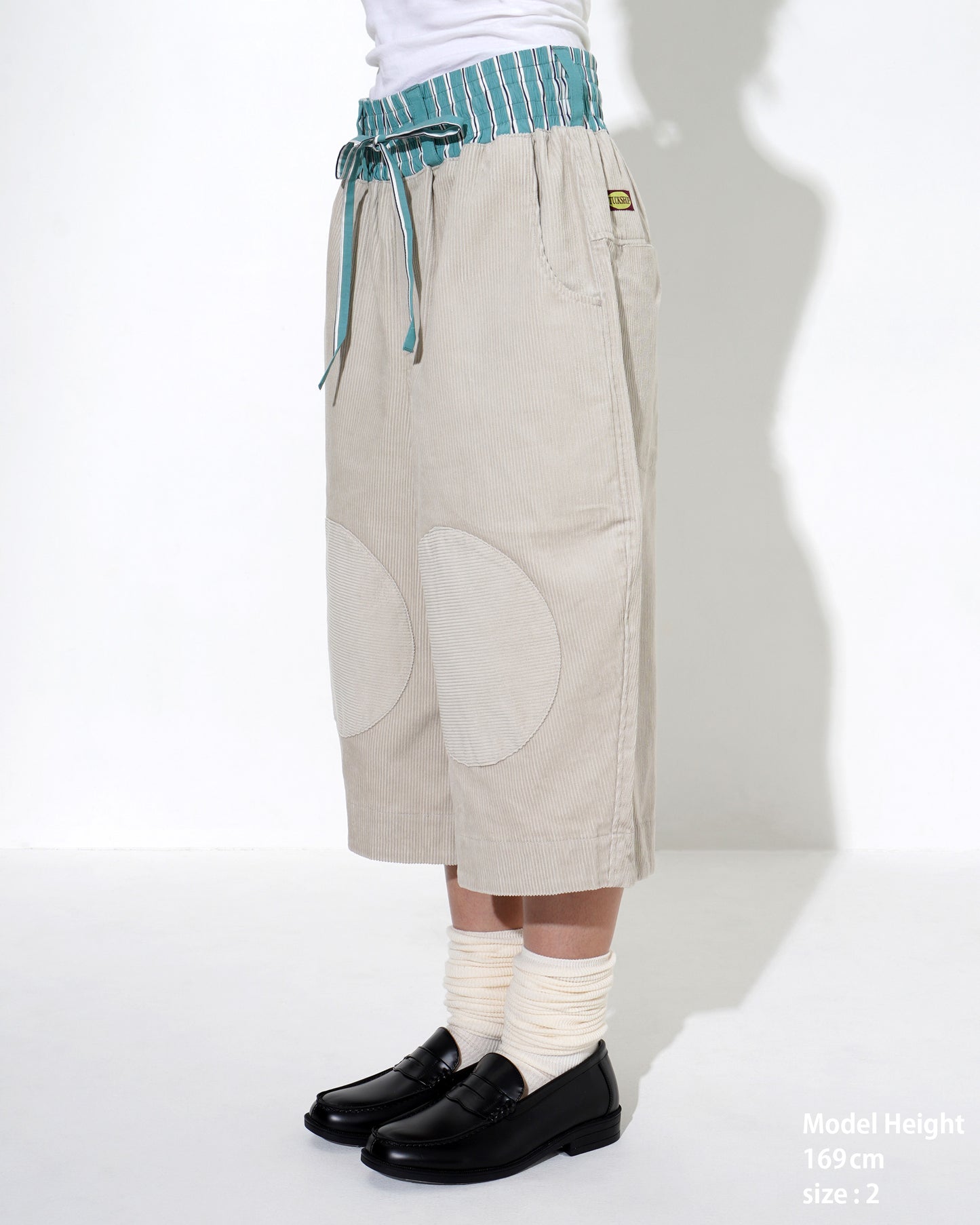 CORDUROY BERMUDA SHORTS