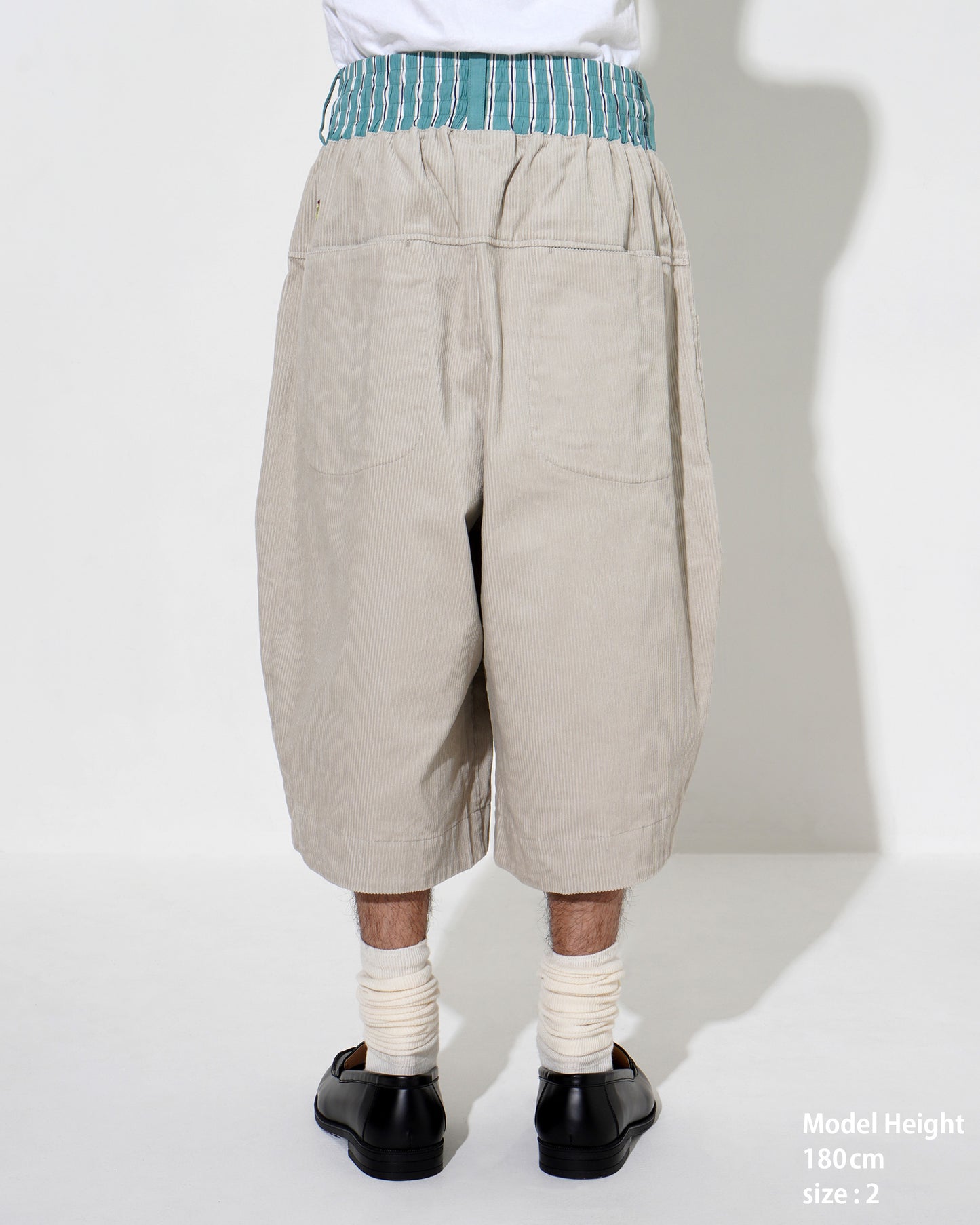 CORDUROY BERMUDA SHORTS