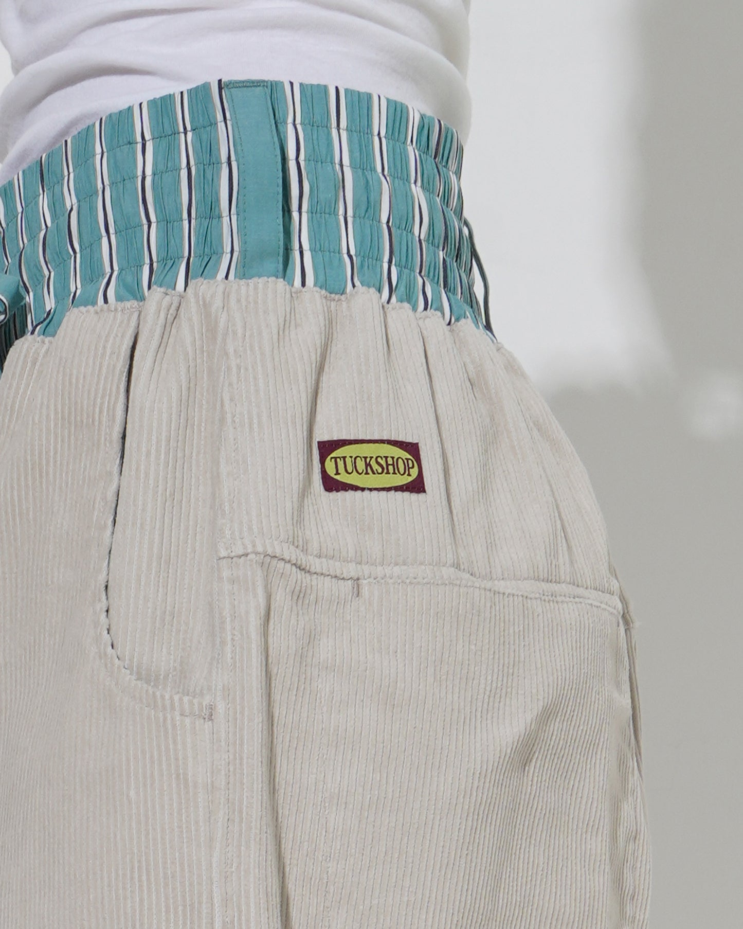 CORDUROY BERMUDA SHORTS