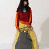 CORDUROY TOTE / dark green