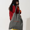CORDUROY TOTE / dark green