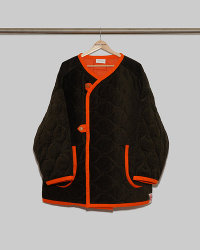 CORDUROY QUILTED JACKET